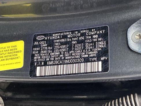 Used 2022 Hyundai Tucson Blue image 33