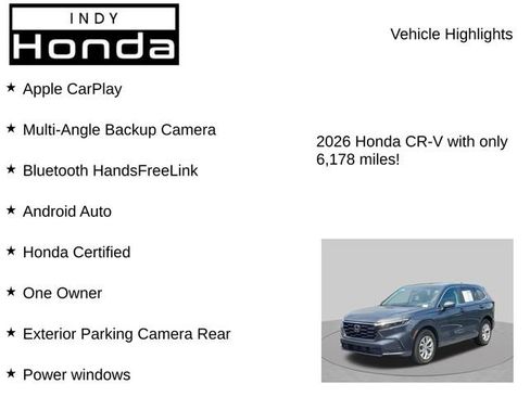 Certified 2026 Honda CR-V LX image 7