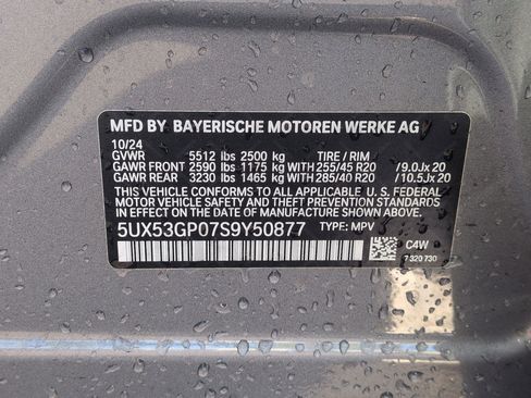 Used 2025 BMW X3 xDrive30i w/ M Sport Package AWD/4WD image 32