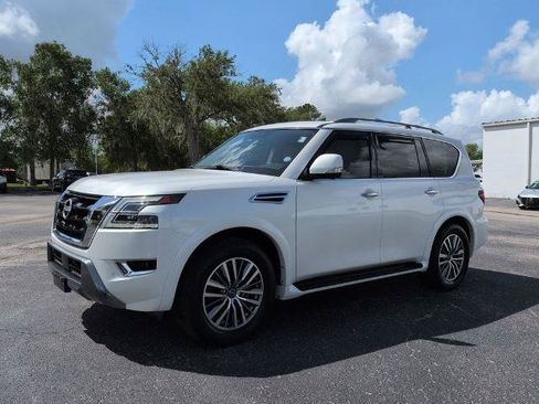 Certified 2023 Nissan Armada SL w/ Captain's Chairs Package RWD image 8