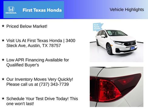 New 2026 Honda Odyssey Touring image 5