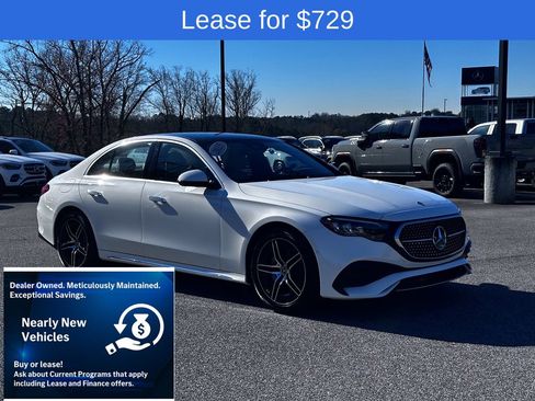 Used 2025 Mercedes-Benz E 350 4MATIC Sedan image 1