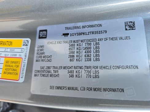 Certified 2026 Cadillac Escalade ESV Sport w/ Touring Package AWD/4WD image 37
