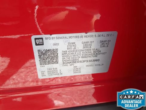 Used 2023 Chevrolet Blazer RS w/ Enhanced Convenience Package image 33