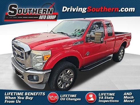 Used 2013 Ford F350 Lariat w/ Chrome Pkg image 1