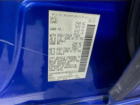 Used 2014 Nissan Xterra PRO-4X w/ Pro-4x Leather Package image 12