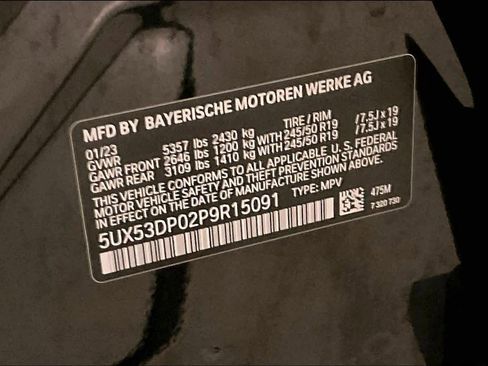 Certified 2023 BMW X3 xDrive30i w/ Premium Package image 32