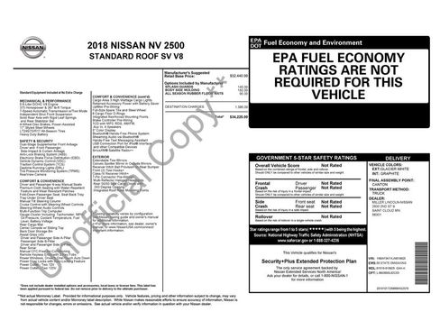 Used 2018 Nissan NV 2500 SV RWD image 17