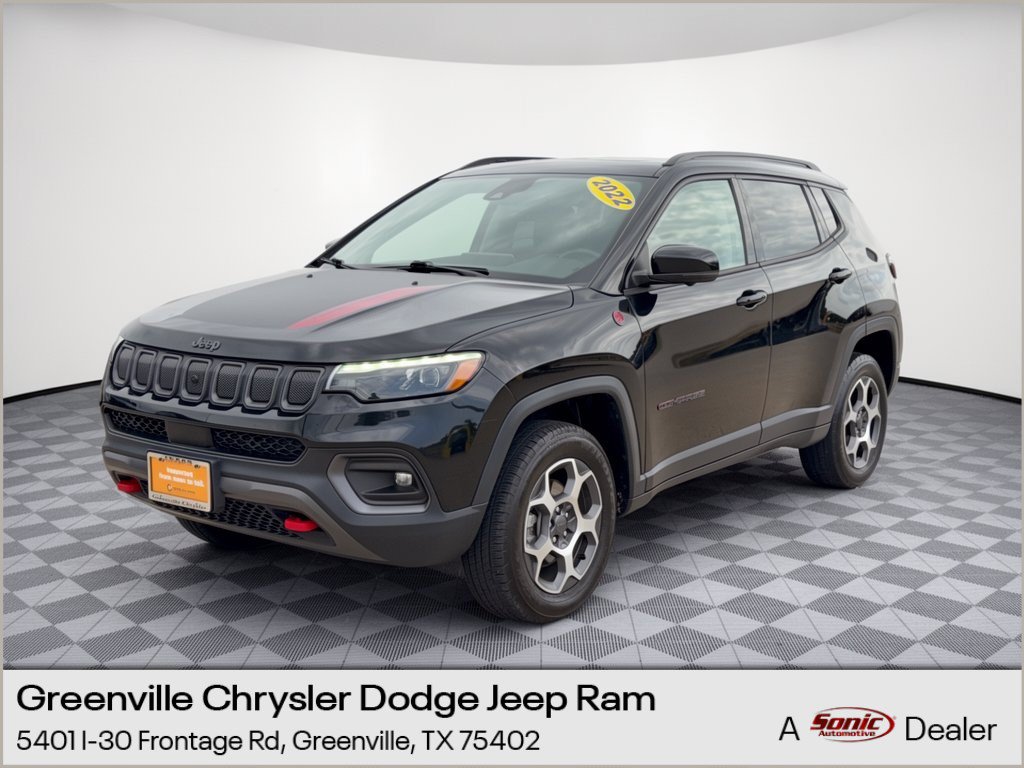 Used 2022 Jeep Compass Trailhawk w/ Trailhawk Elite Group AWD/4WD image 1