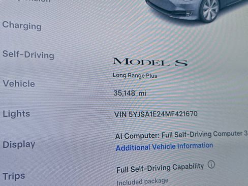 Used 2021 Tesla Model S Long Range AWD/4WD image 25