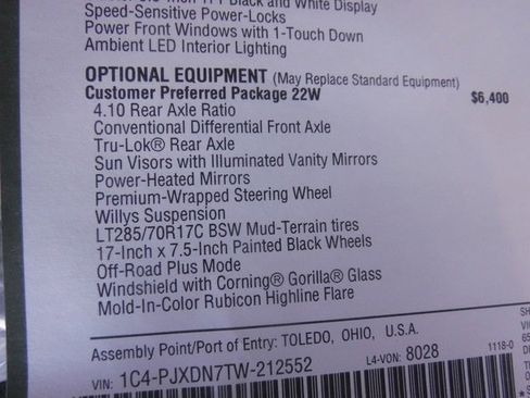 New 2026 Jeep Wrangler Willys image 50