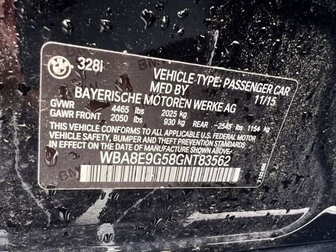 Used 2016 BMW 328i Sedan RWD image 38