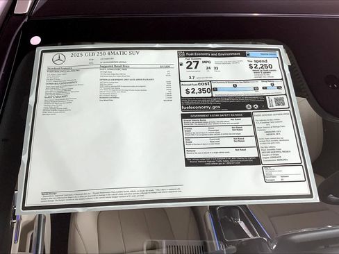 New 2025 Mercedes-Benz GLB 250 4MATIC image 17