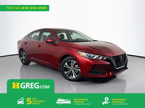 Used 2021 Nissan Sentra SV FWD image 1