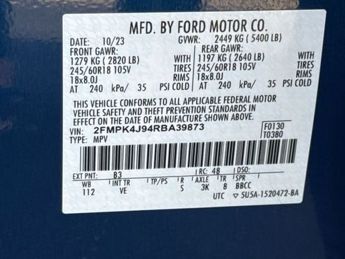 Used 2024 Ford Edge SEL w/ Convenience Package image 30