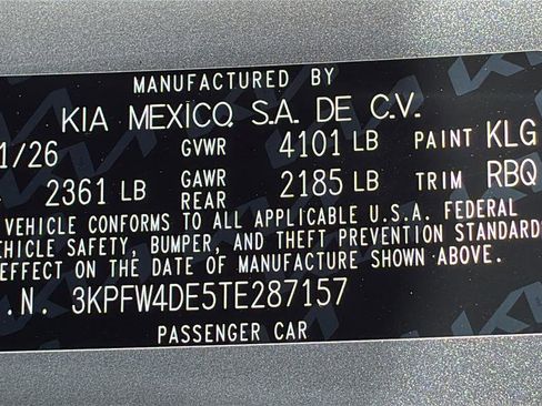 New 2026 Kia K4 GT-Line Turbo FWD image 32
