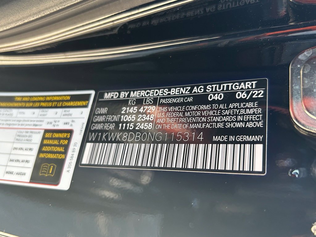 Used 2022 Mercedes-Benz C 300 Cabriolet w/ AMG Line image 44