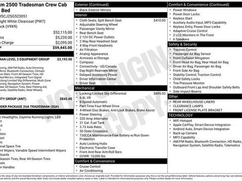 Certified 2025 RAM 2500 Tradesman AWD/4WD image 12