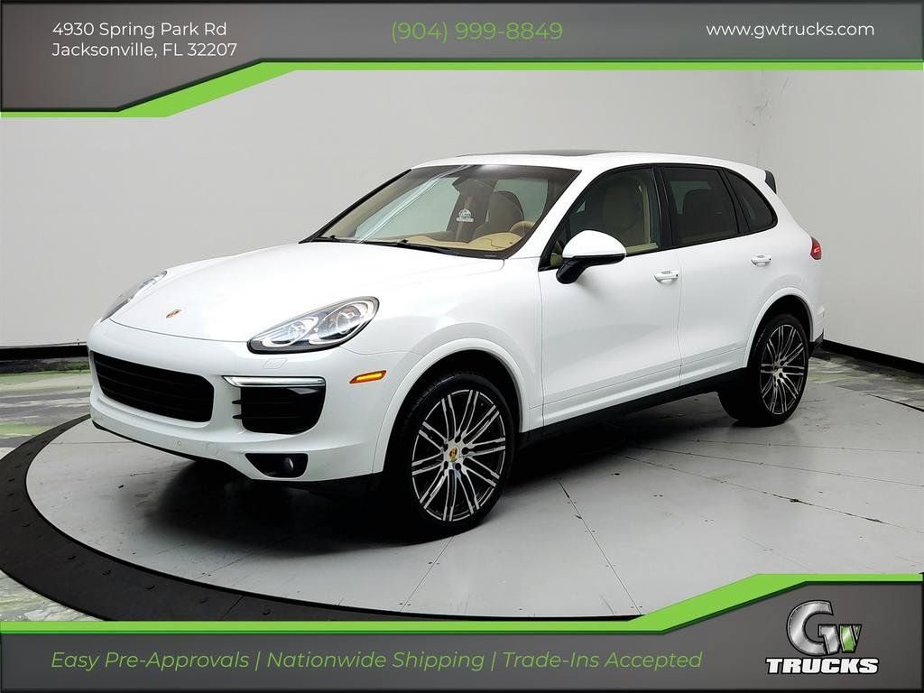 Used 2017 Porsche Cayenne Platinum Edition w/ Premium Package (PJV) AWD/4WD image 1