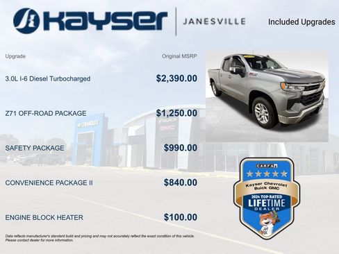 Certified 2023 Chevrolet Silverado 1500 LT w/ Z71 Off-Road Package image 2