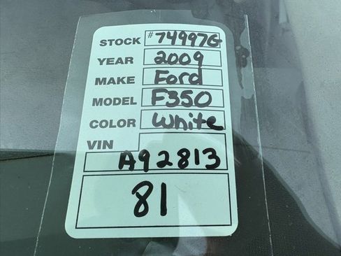 Used 2009 Ford F350 4x4 SuperCab Super Duty image 29