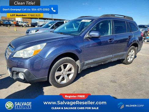 Used 2013 Subaru Outback 2.5i Limited w/ Moonroof Pkg image 1