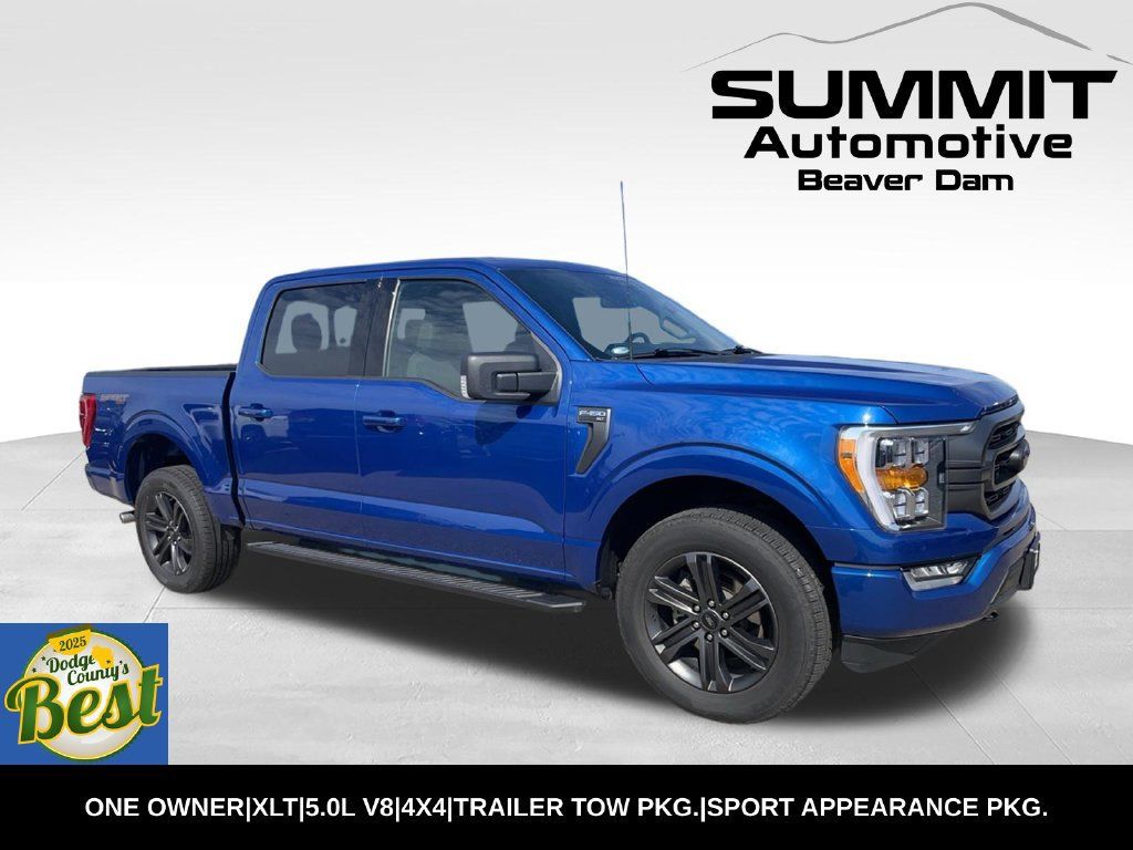 Used 2022 Ford F150 XLT w/ Equipment Group 302A High AWD/4WD image 1
