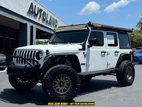 Used 2021 Jeep Wrangler Unlimited Sport AWD/4WD image 1