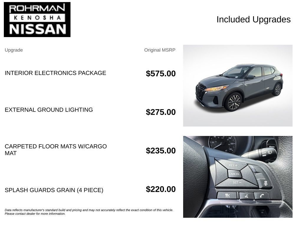 Used 2023 Nissan Kicks SV w/ Interior Electronics Package FWD image 4