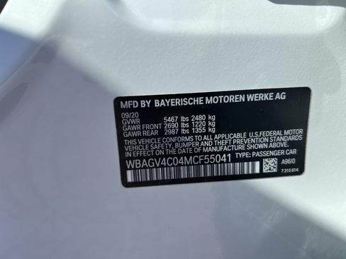 Used 2021 BMW 840i Gran Coupe xDrive w/ Comfort Seating Package AWD/4WD image 34