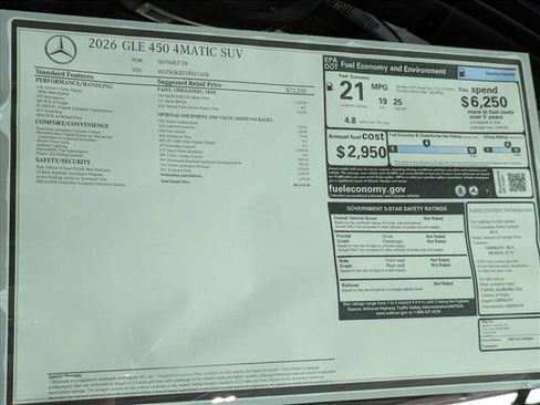 New 2026 Mercedes-Benz GLE 450 4MATIC image 21