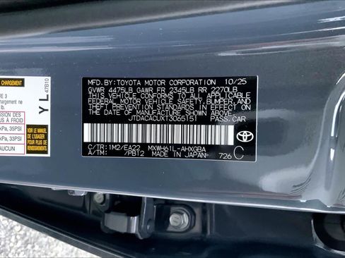 Used 2026 Toyota Prius Plug-In Hybrid FWD image 53