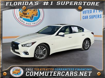 Used 2019 INFINITI Q50 Luxe w/ Essential Package (3.0T Luxe)