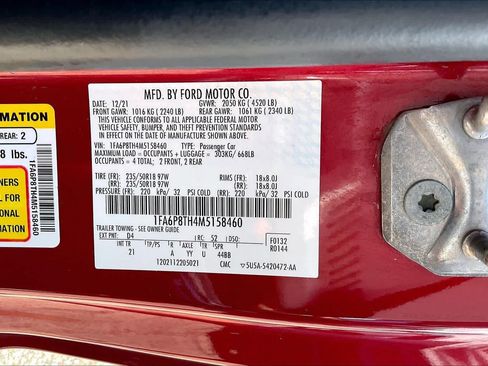 Used 2021 Ford Mustang Coupe RWD image 28