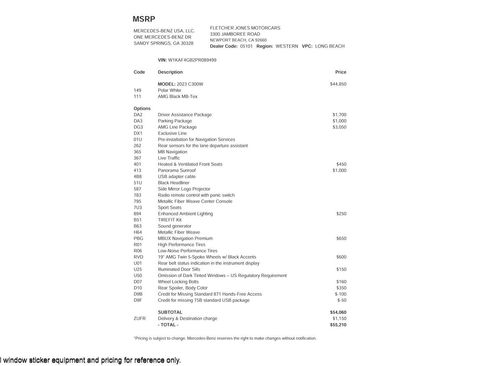 Used 2023 Mercedes-Benz C 300 Sedan image 2