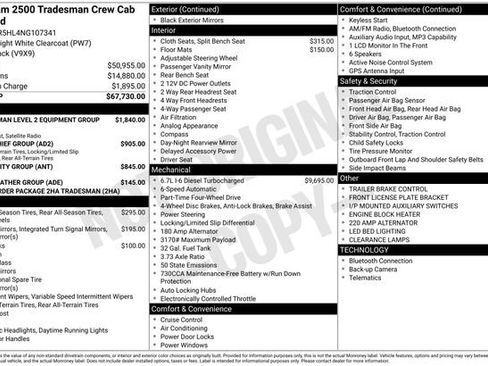 Used 2022 RAM 2500 Tradesman image 30