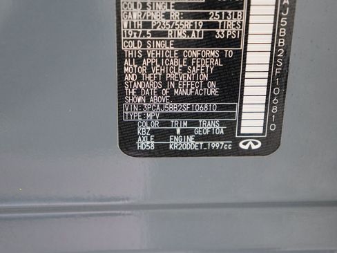 Used 2025 INFINITI QX50 Luxe image 46