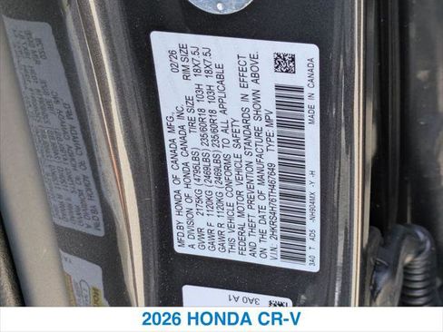New 2026 Honda CR-V EX-L image 26