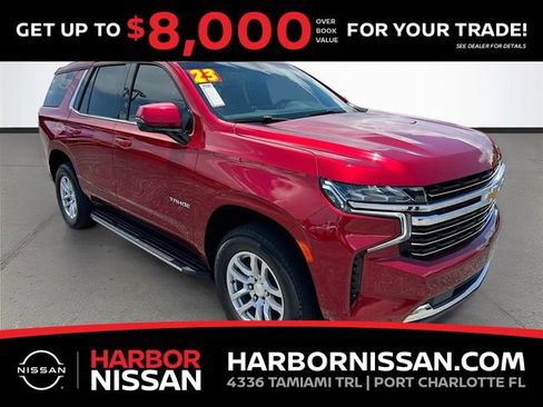 Used 2023 Chevrolet Tahoe LT w/ Luxury Package RWD image 1