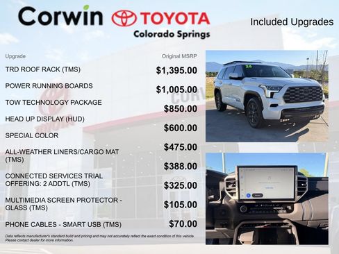 Used 2026 Toyota Sequoia Platinum w/ Tow Technology Package AWD/4WD image 4