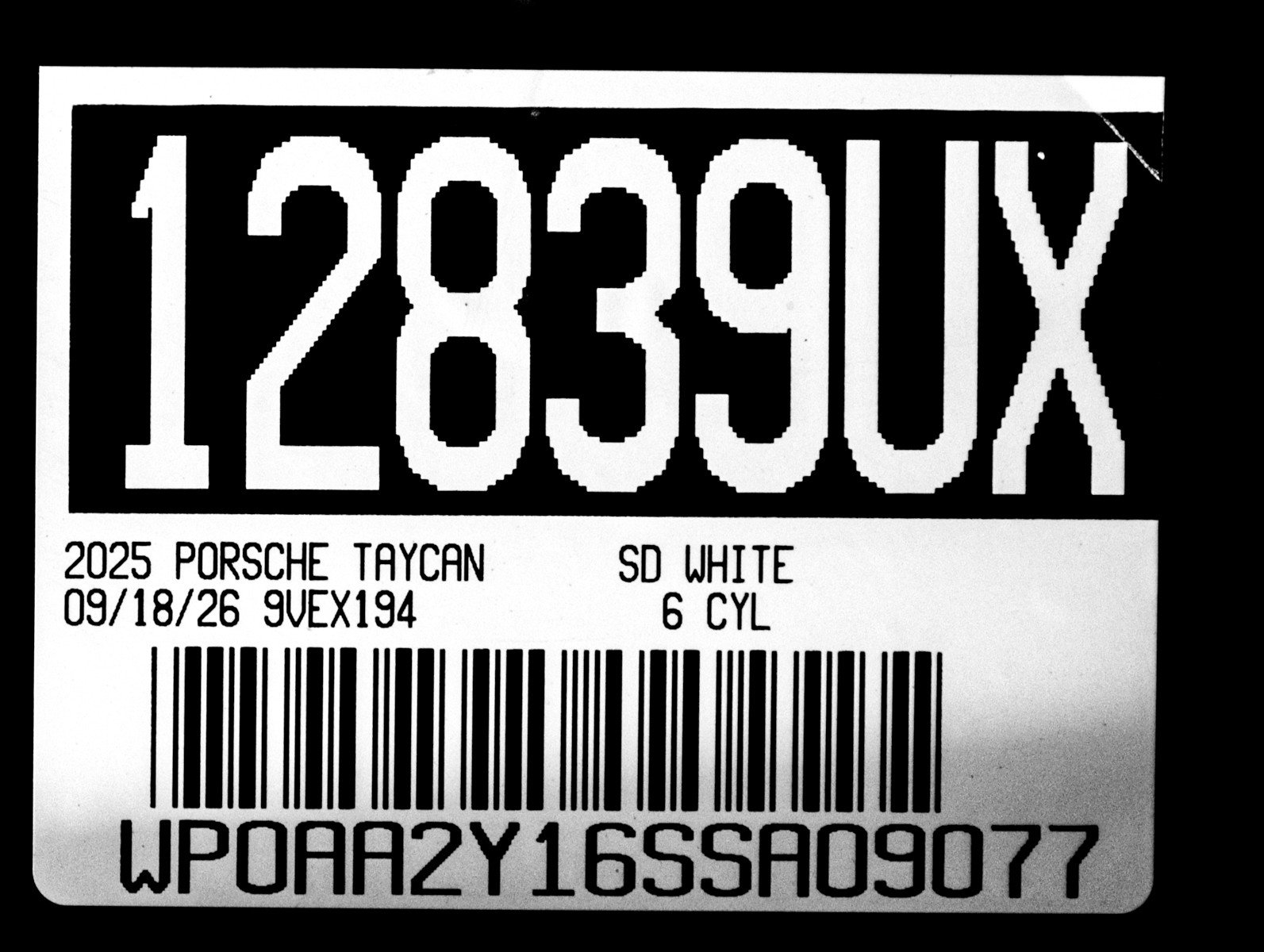 Certified 2025 Porsche Taycan RWD image 30