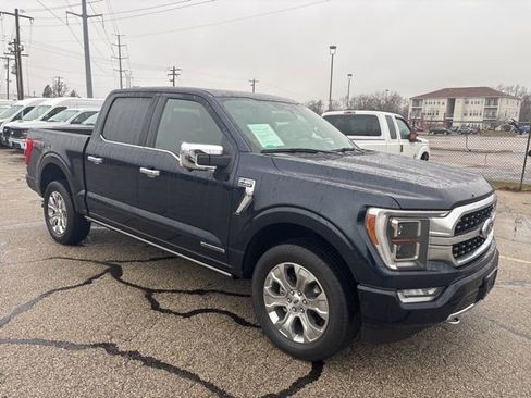 Used 2022 Ford F150 Platinum w/ Equipment Group 701A High image 3