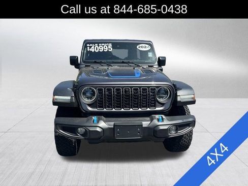 Used 2024 Jeep Wrangler Unlimited Rubicon 4xe w/ Technology Group image 2