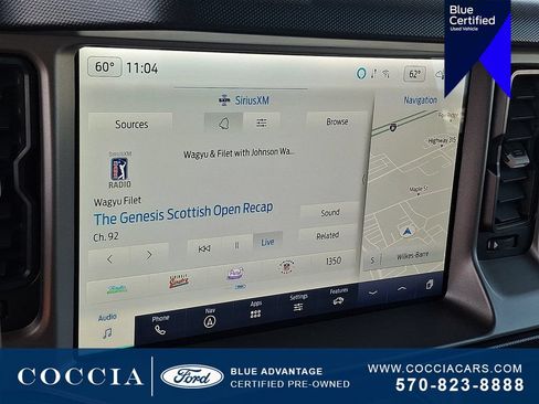 Certified 2022 Ford Bronco Outer Banks w/ Sasquatch Package AWD/4WD image 16