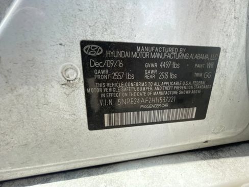 Used 2017 Hyundai Sonata SE FWD image 14