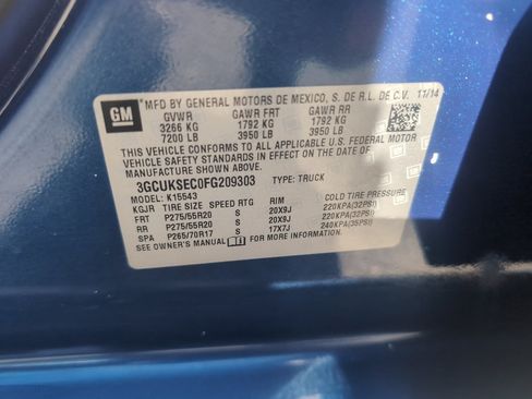 Used 2015 Chevrolet Silverado 1500 LTZ Z71 w/ LTZ Plus Package AWD/4WD image 24