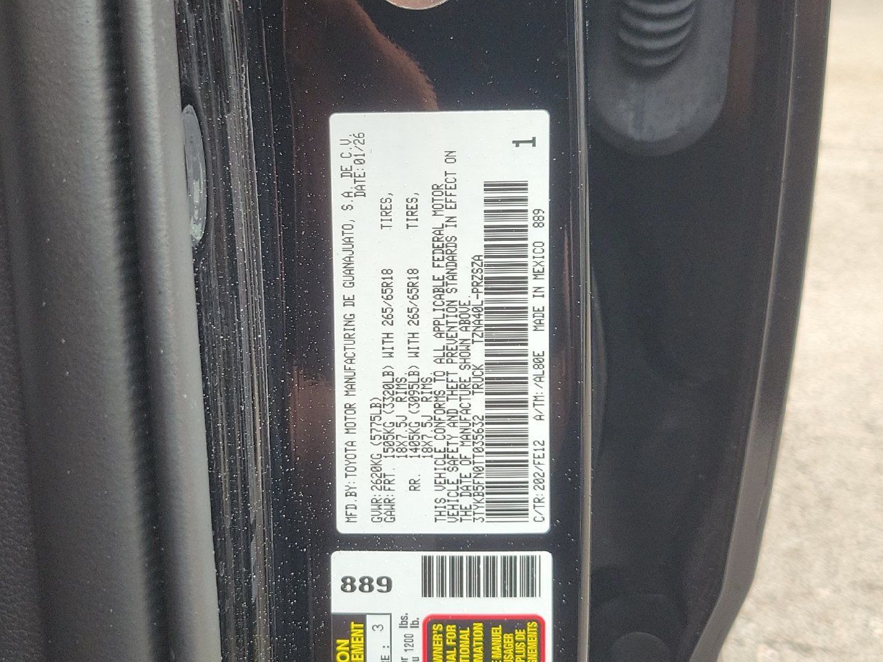 Used 2026 Toyota Tacoma TRD Sport RWD image 32