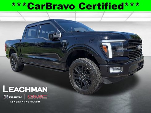 Used 2025 Ford F150 4x4 SuperCrew Platinum w/ Equipment Group 702A High image 1