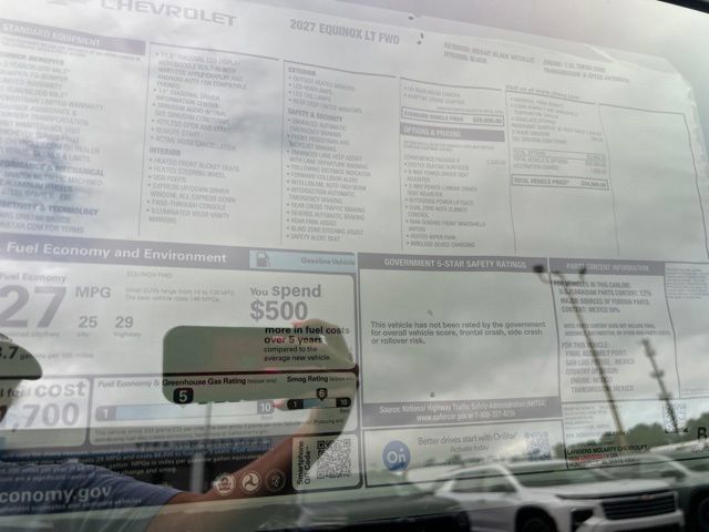New 2027 Chevrolet Equinox LT w/ Convenience Package II FWD image 37