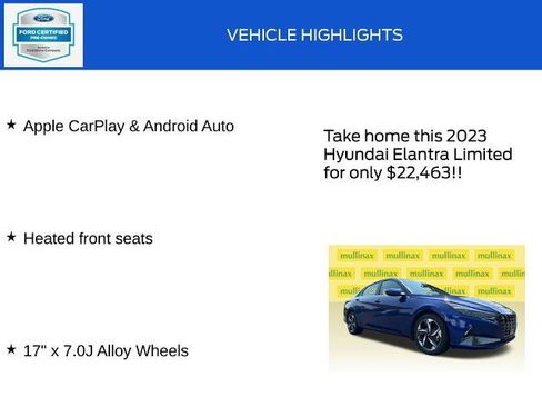 Used 2023 Hyundai Elantra Limited FWD image 19